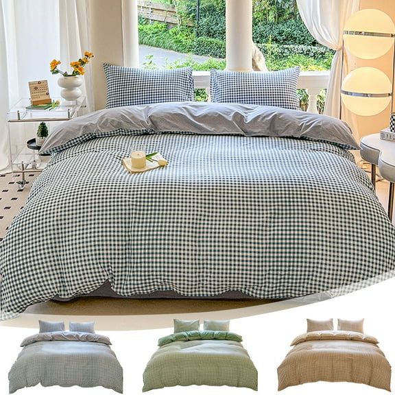 Lwlmwt Fresh and Delicate Queen Quilt Bedding Set Soft and smooth to the touch with exceptional breathability All-season design Modern style Fits queen or king-size beds