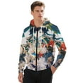 thumbnail image 1 of Genshin Impact Jacket Casual Oversized Hoodie Stylish Zipper Hooded Sweatshirt Warm Loose Outerwear 4XL, 1 of 8