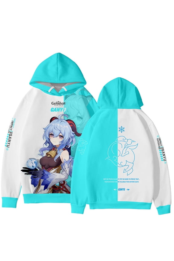 Genshin Impact Kaedehara Kazuha Hoodie 3d Print Game Anime Hoodies Sweatshirts Men Women Hooded Tops Long Sleeve