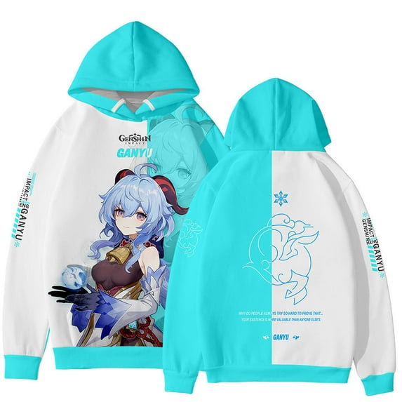 Genshin Impact Kaedehara Kazuha Hoodie 3d Print Game Anime Hoodies Sweatshirts Men Women Hooded Tops Long Sleeve