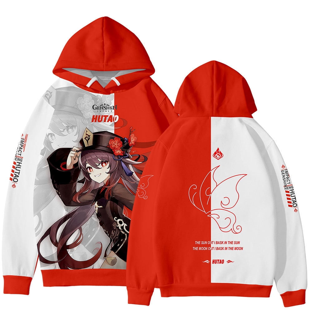 Genshin Impact Kaedehara Kazuha Hoodie 3d Print Game Anime Hoodies