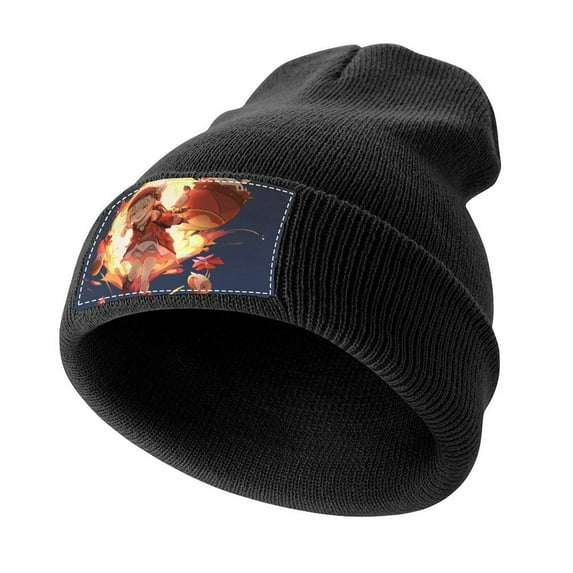 Genshin Impact Knitted Cap for Men Women Soft Beanie Hat Casual Thermal Watch Cap Winter Warm Beanies
