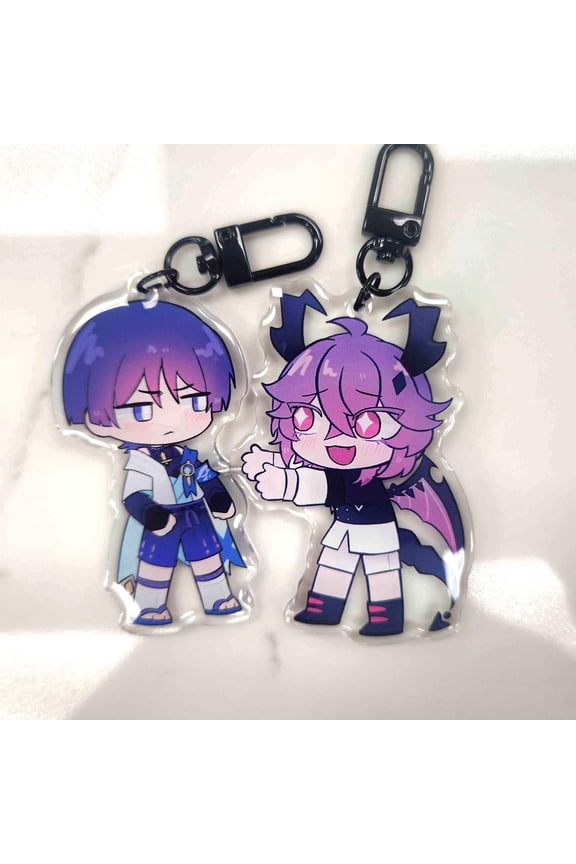 Genshin Impact Magnetic Keychains: Hoyoverse, random 1pc