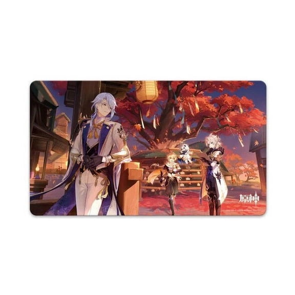 Genshin Impact Official mihoyo Ayato Albedo Desk Mouse Pad Game Play Mat 27"x16"