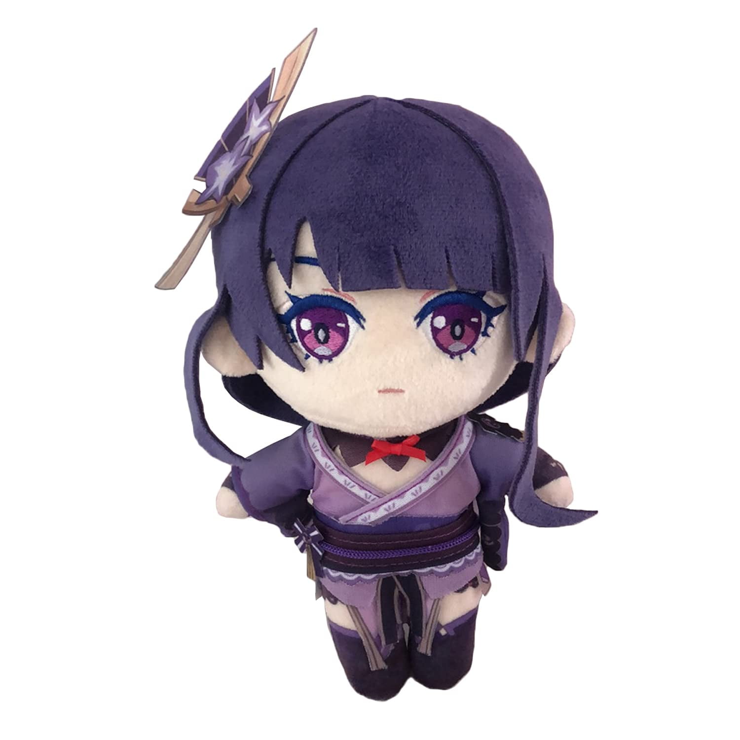 Genshin Impact Plush Figure Raiden Shogun Baal Anime Game Soft Stuffed