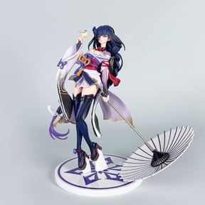 Genshin Impact Raiden Shogun Figure, Shadow of Tranquil Eternity Anime Collectible Model
