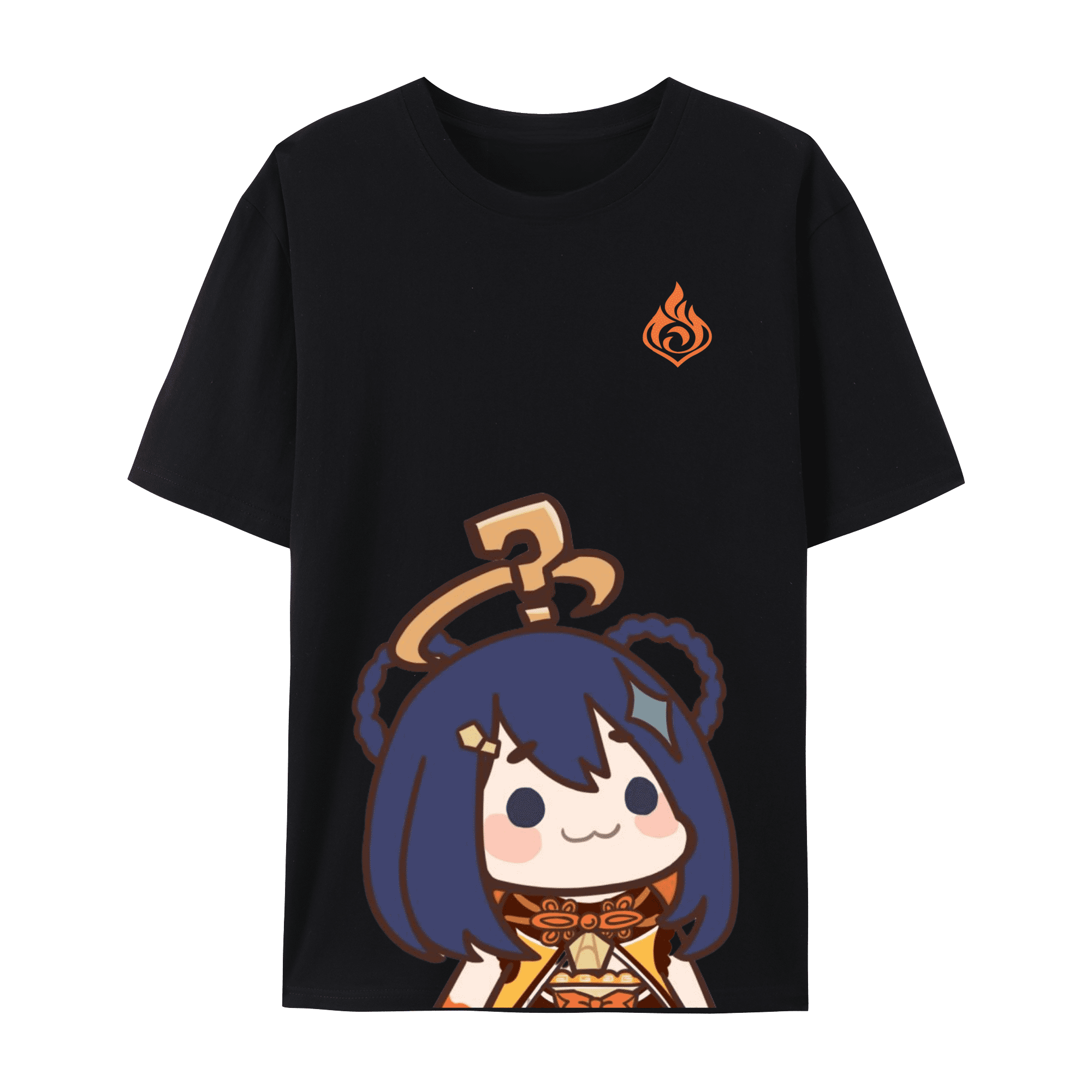 Genshin Impact T Shirt, Paimon Graphic Tee,Genshin Impacet Element T