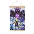 thumbnail image 1 of Genshin Impact Wooden Shaft Hanging Poster Home Decor Poster Wall Art Painting For Living Room Bedroom 16"X24", 1 of 7