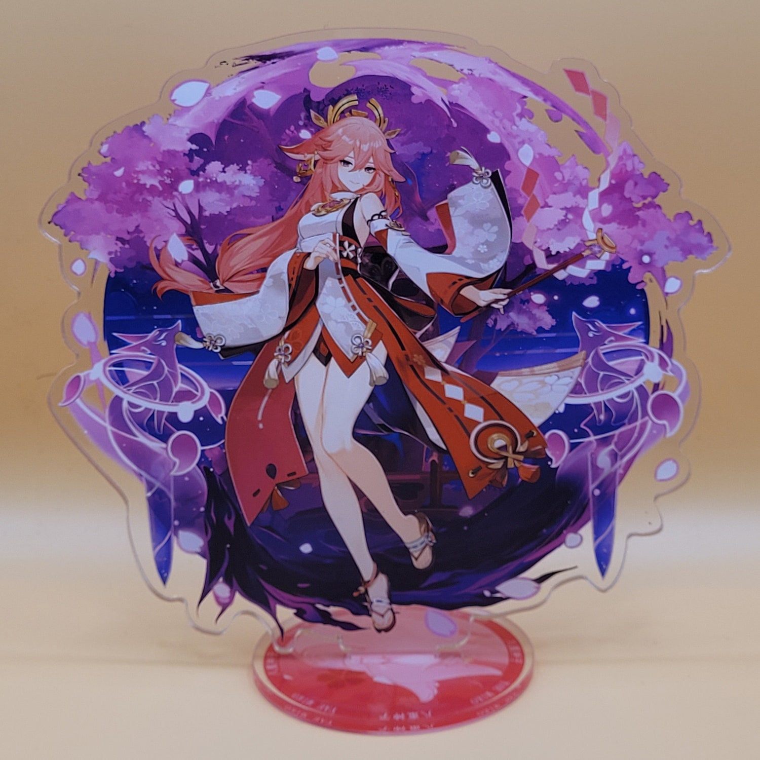 Genshin Impact Yae Miko Acrylic Desk Decor & Standee - Walmart.com