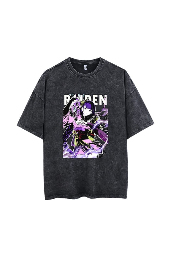 Kazuhart shirt Sasa washed cotton vintage crewneck shirt