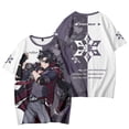 thumbnail image 1 of Genshin T-Shirt Men Women Summer Unisex Tees Casual Impact Crewneck Short Sleeve Loose Streetwear, 1 of 5