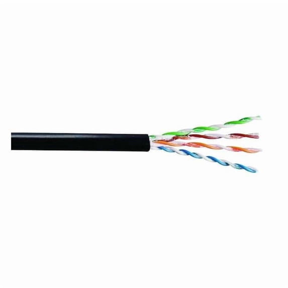 Category Cable,Unshielded,Black Jacket 7133807 - Walmart.com