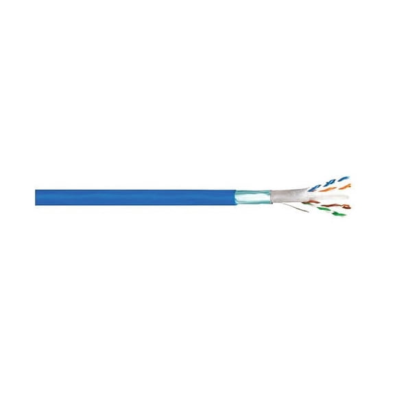 Genspeed Category Cable,Shielded,Blue Jacket 6133785