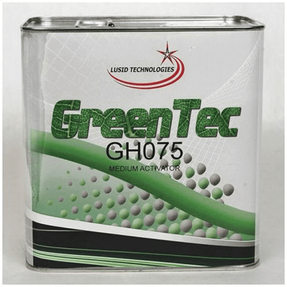 GENTEC AND GREENTEC PRODUCTS GH07525L Medium Low VOC Activator, 2.5 L Can, Clear, Liquid