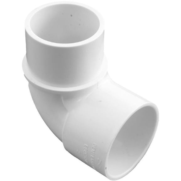 Gentekk E902XSP 2" Slip x 2" SPG Compact 90 deg Elbow