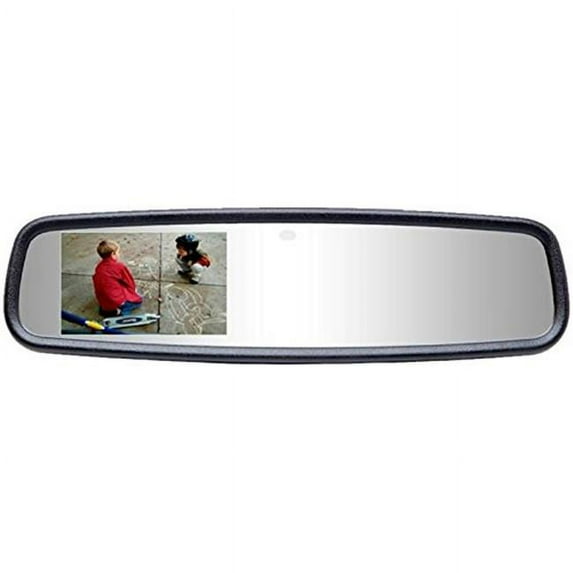 Gentex 50-GENK332FODG Auto Dimming Rearview Mirror with 3.3 in. HD Widescreen Rear Camera Display