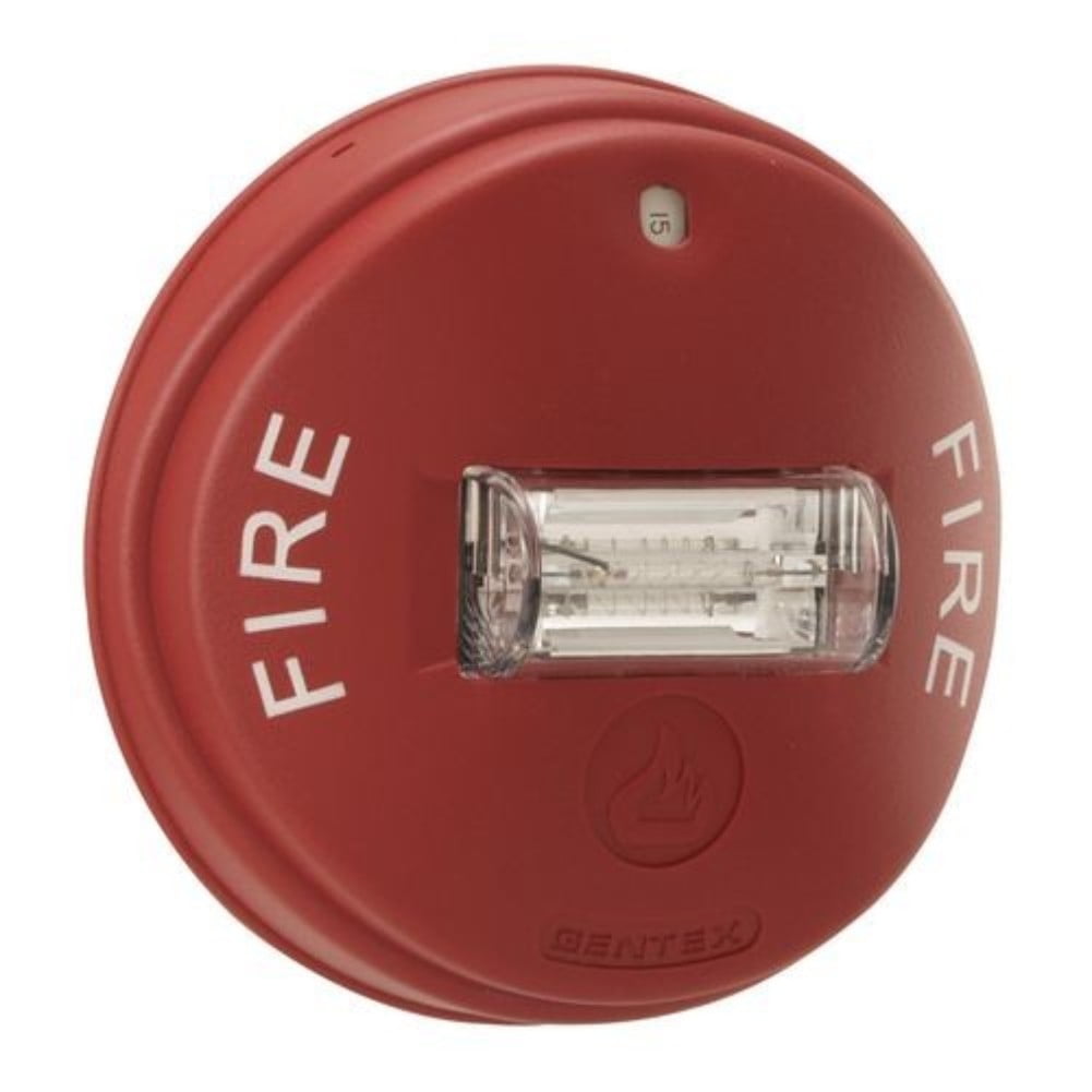 Red 3.50 in. Round Battery Operated Emergency LED Flasher Light