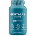 thumbnail image 1 of Genti-Lax Laxative - Gentle Digestive Support with 30 Capsules - Reduces Bloating, Improves Energy, and Promotes Regularity - Dietary Supplement, 1 of 5