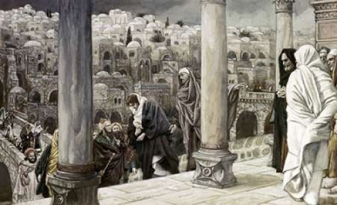 Gentiles Ask To See Jesus Canvas Art - James Jacques Tissot (12 x 18)
