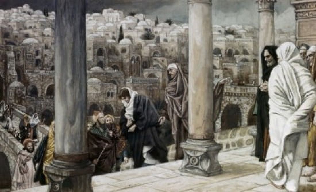 Gentiles Ask to See Jesus James Tissot (1836-1902French) Canvas Art - James Tissot (18 x 24)