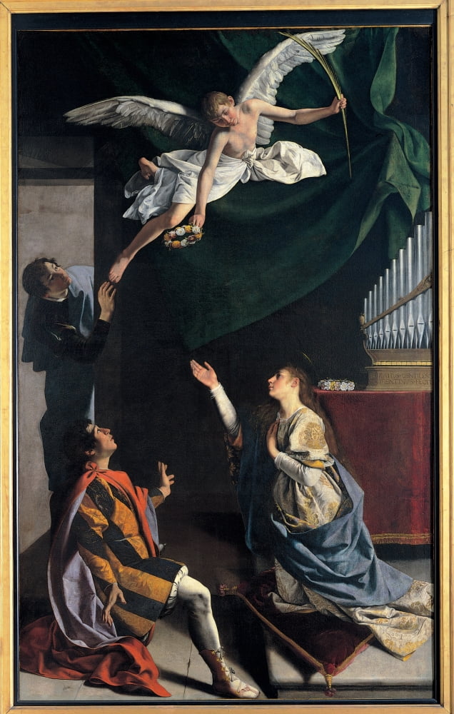 Gentileschi Orazio Canvas Art - (24 x 36)
