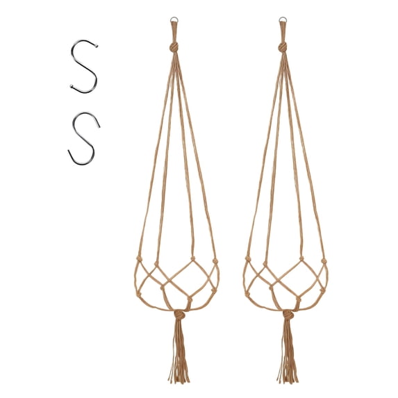 GENTINGBRO Hanging Plant Pot Plant Hanger for Indoor Outdoor,hanging basket for balcony、window