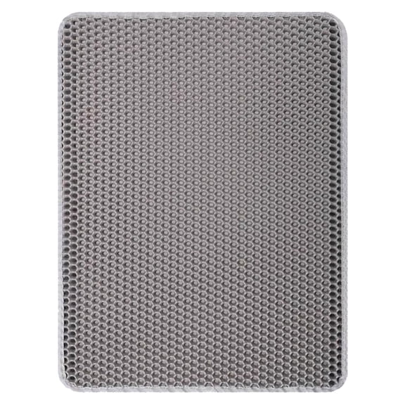 Gentle And Sturdy Pet Litter Mat With Grip Bottom For Cozy And Stable Use By Sensitive Paws