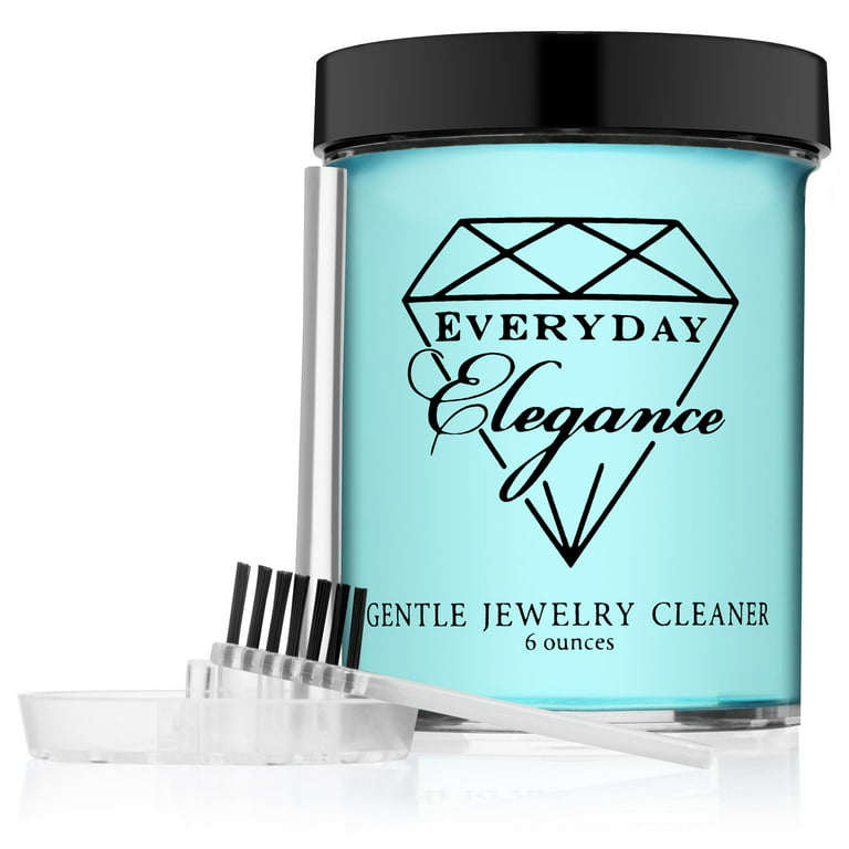 Gentle Jewelry Cleaner Solution | Gold, Silver, Fine & Fashion Jewelry Cleaning | Ammonia Free