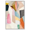 thumbnail image 1 of Gentle Embrace Canvas Sunset Abstract Wall Art by Art Remedy, White Frame, 30" x 45", 1 of 7