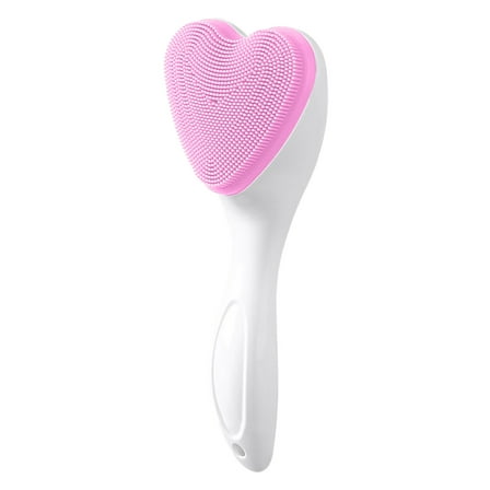 Gentle Exfoliating Facial Cleansing Brush for Beauty and Makeup Tool - Handheld Bath Cleaning Device for Skin Care
