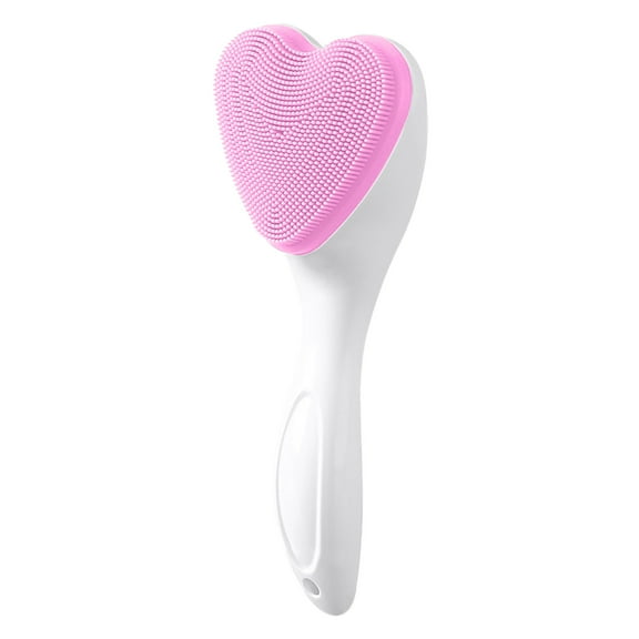 Gentle Exfoliating Facial Cleansing Brush for Beauty and Makeup Tool - Handheld Bath Cleaning Device for Skin Care
