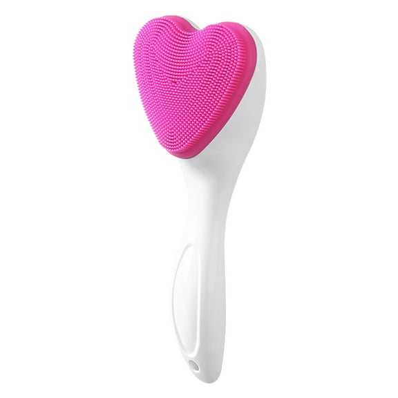 Gentle Exfoliating Facial Cleansing Brush - Handheld Beauty Makeup Tool for Deep Cleansing and Skin Care