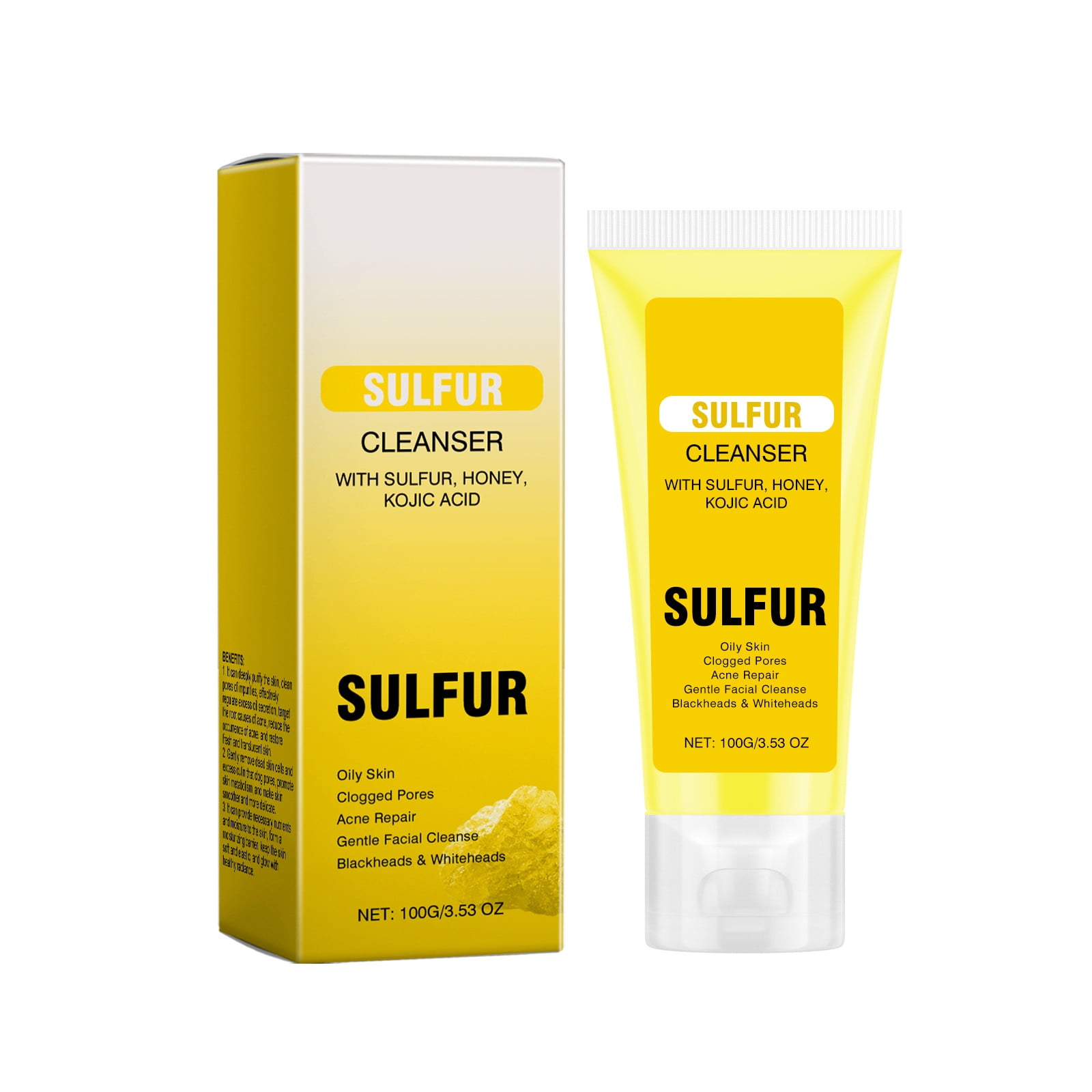 Gentle Facial Cleanser Natural Ingredients Acne Repair Soothing