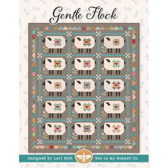 Gentle Flock Quilt Pattern by Lori Holt of Bee in My Bonnet