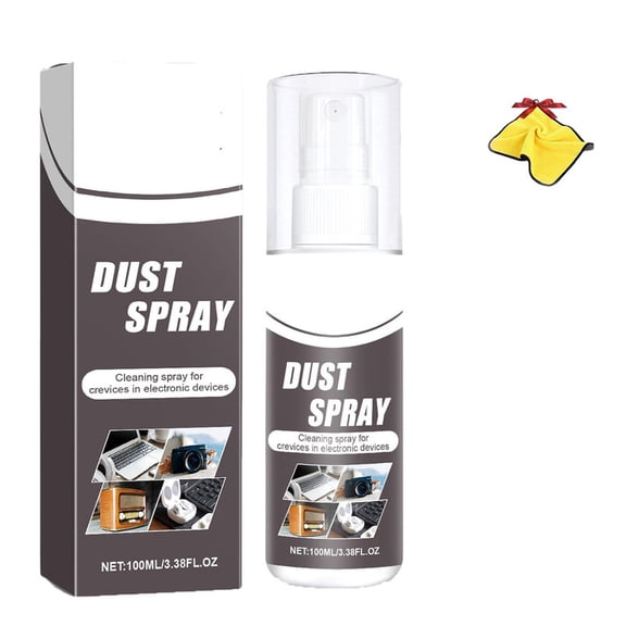 Gentle Formula Keyboard Cleaning Spray, Cleaning Spray For Keyboards, Monitors, Dust-Removing Mist For Office Equipment, Creen & Device Cleaner