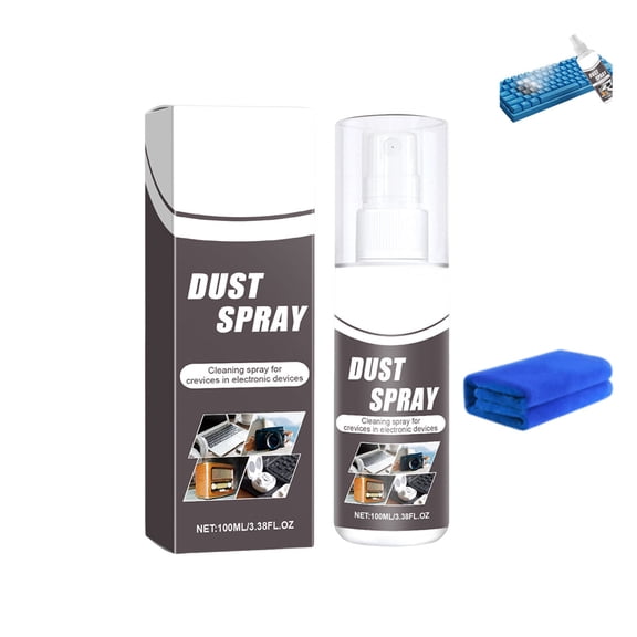 Gentle Formula Keyboard Cleaning Spray, Keyboard & Electronics Cleaner Spray, Electronics Cleaner For Keyboards, Monitors,Phones, Computer Screen