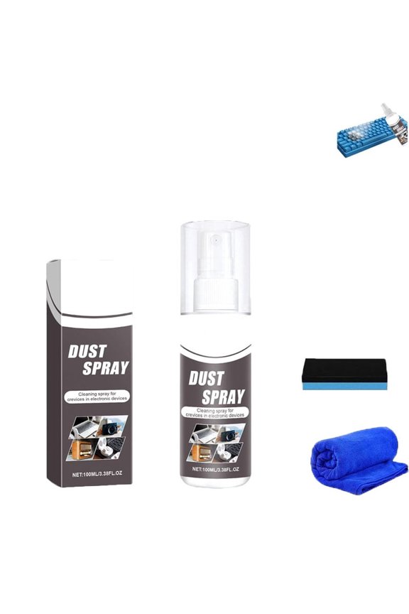 Gentle Formula Keyboard Cleaning Spray, Keyboard & Electronics Cleaner Spray, Electronics Cleaner For Keyboards, Monitors,Phones, Computer Screen (1PCS)