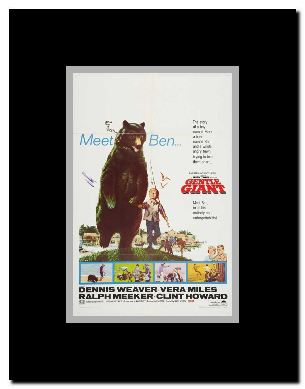 Gentle Giant Framed Movie Poster