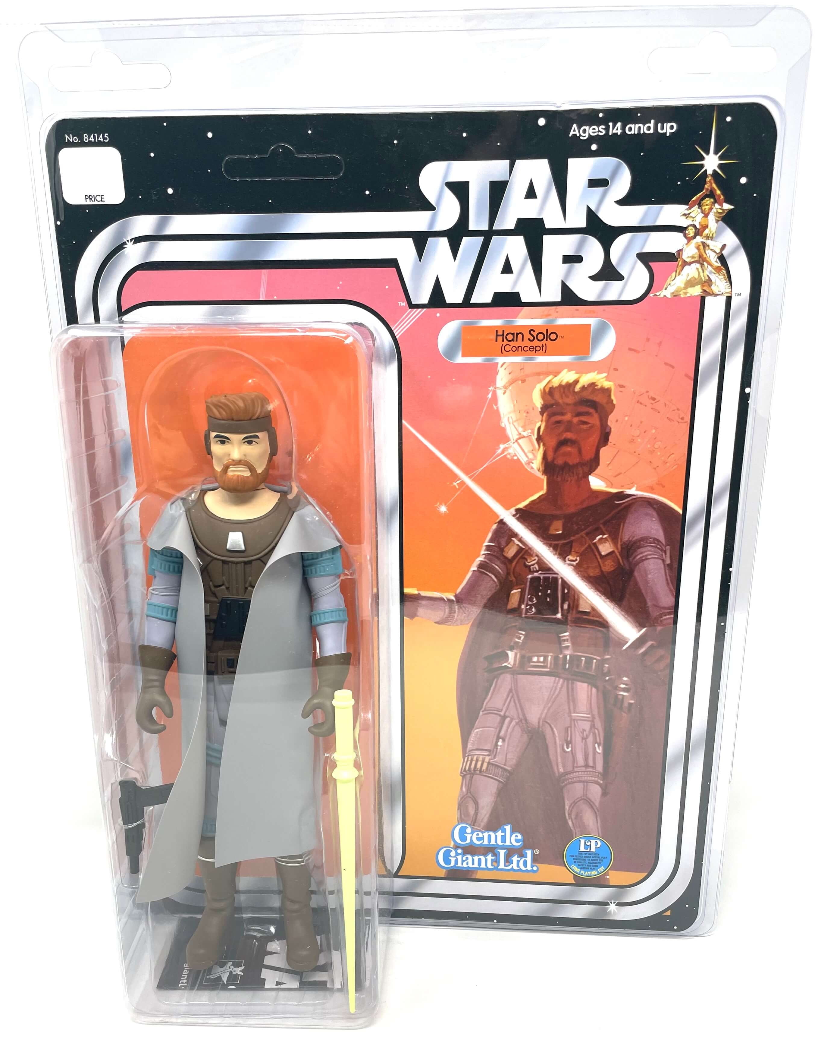 Gentle Giant - Star Wars - Concept Han Solo 12In Jumbo Figure, Gentle Giant, Gifts (NON-MINT PACKAGE)