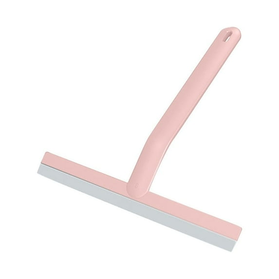 Gentle Glass Wiper | T-Shaped Non-Slip Handle | TPR Blade Window Cleaner for Shower Doors, Mirrors & Tiles | 24×25×2.5cm | Home & Kitchen Cleaning Tool