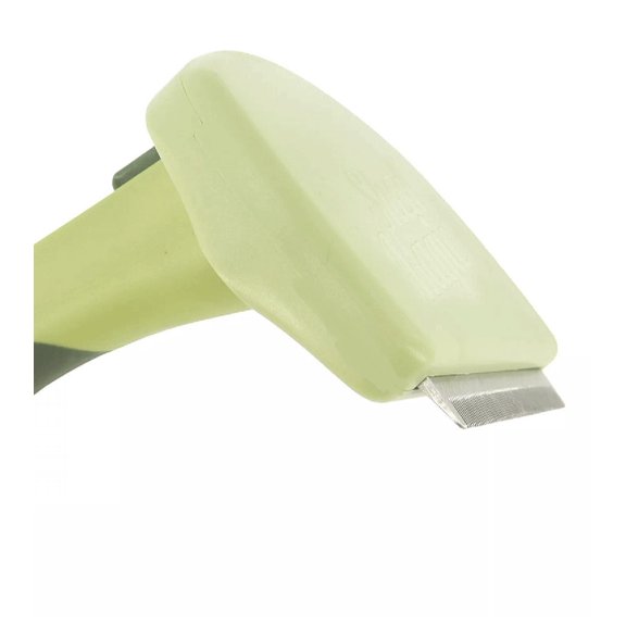 Gentle Glide Self Cleaning Retract Blade Dog Grooming Mat Tangle Deshedding Tool (Medium)
