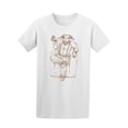 thumbnail image 1 of Gentle Goat Wooden Art Tee Men's -Image by Shutterstock, 1 of 2