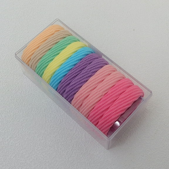 Gentle Hair Elastics for Women No Break Seamless Hair Accessories