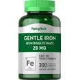 thumbnail image 1 of Gentle Iron 28mg | 300 Capsules | Iron Bisglycinate | Easy on Stomach | by Piping Rock, 1 of 7
