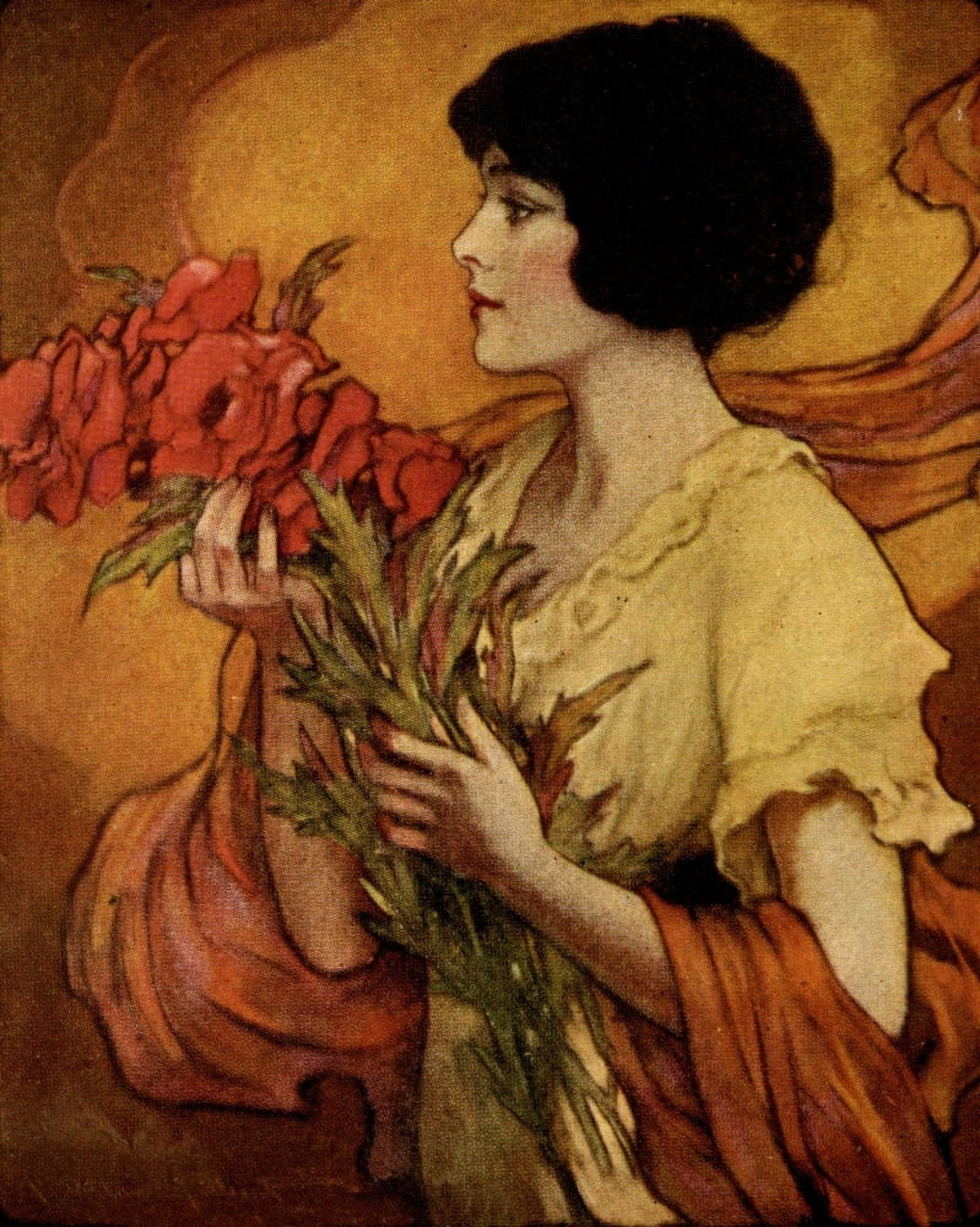 Gentle Julia 1922 Julia Canvas Art - C Allan Gilbert (18 x 24)