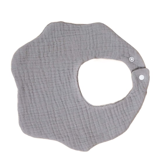 Gentle & Long Service Infant Bibs Round Bibs Functional Baby Bibs Easy to Maintain Cotton Bibs Reliable for Everyday Use