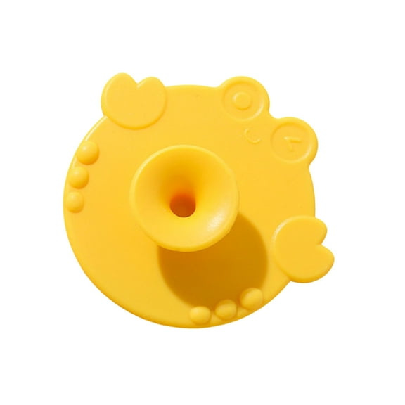 Gentle Massage Silicone Baby Brush Grade Cartoon Shower Cleansing Tool for Newborns Sensitive Skin Care