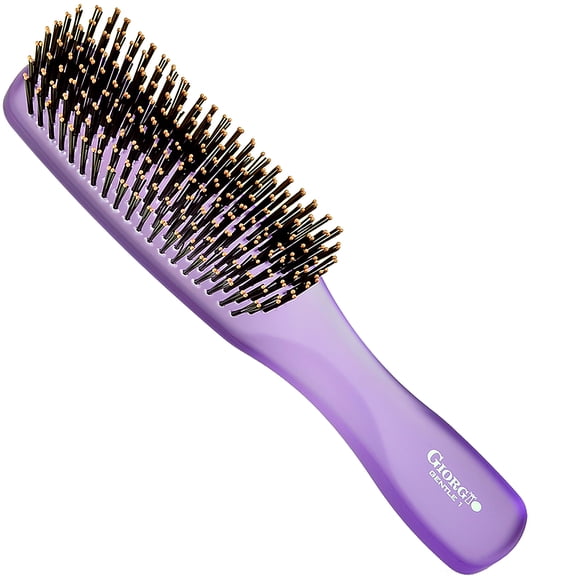Gentle Neon 7.75" Nylon Bristle Scalp Sensitive Hair Brush