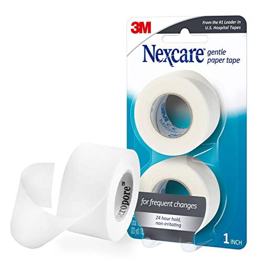 Gentle Paper First Aid Tape NonIrritating Adhesive for Fragile Skin