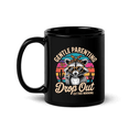 thumbnail image 1 of Gentle Parenting Drop Out Funny Raccoon Mothers Day Mom Mug For Coffee Lover, Funny Ceramic Mug 11Oz-15Oz, 1 of 5